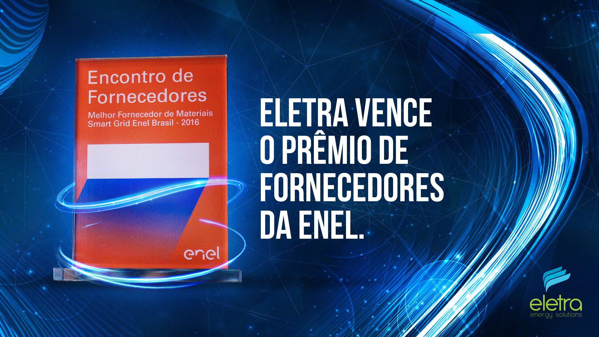Eletra vence el premio de proveedores Enel